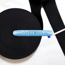 Резинка плоская 5 см (черный)